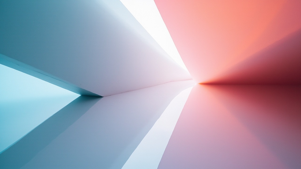Abstract editorial illustration accompanying “Your First Cam Shift: A Practical Guide for New Webcam Models”.
